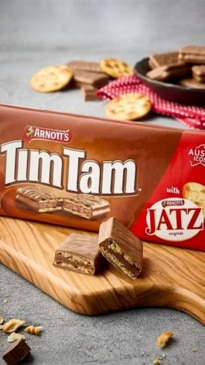 Arnott's releases 'joke' Tim Tam product