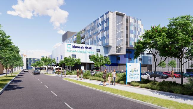 Premier Dan Andrews has promised an upgrade of up to $560m for Monash hospital if re-elected.