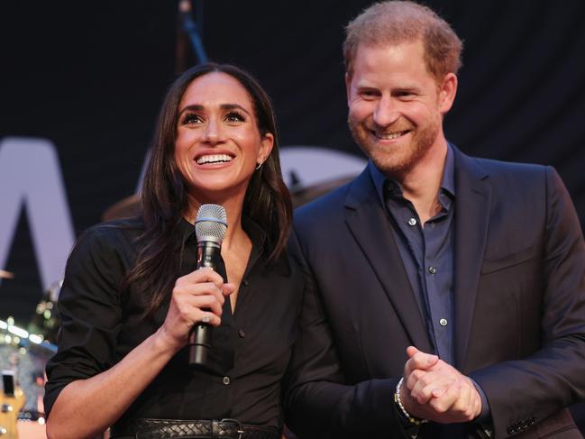 Meghan and Harry felt “forced” to leave the UK, according to the duke. Picture: Chris Jackson/Getty Images