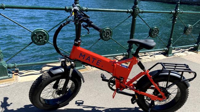 The Mate X e-bike