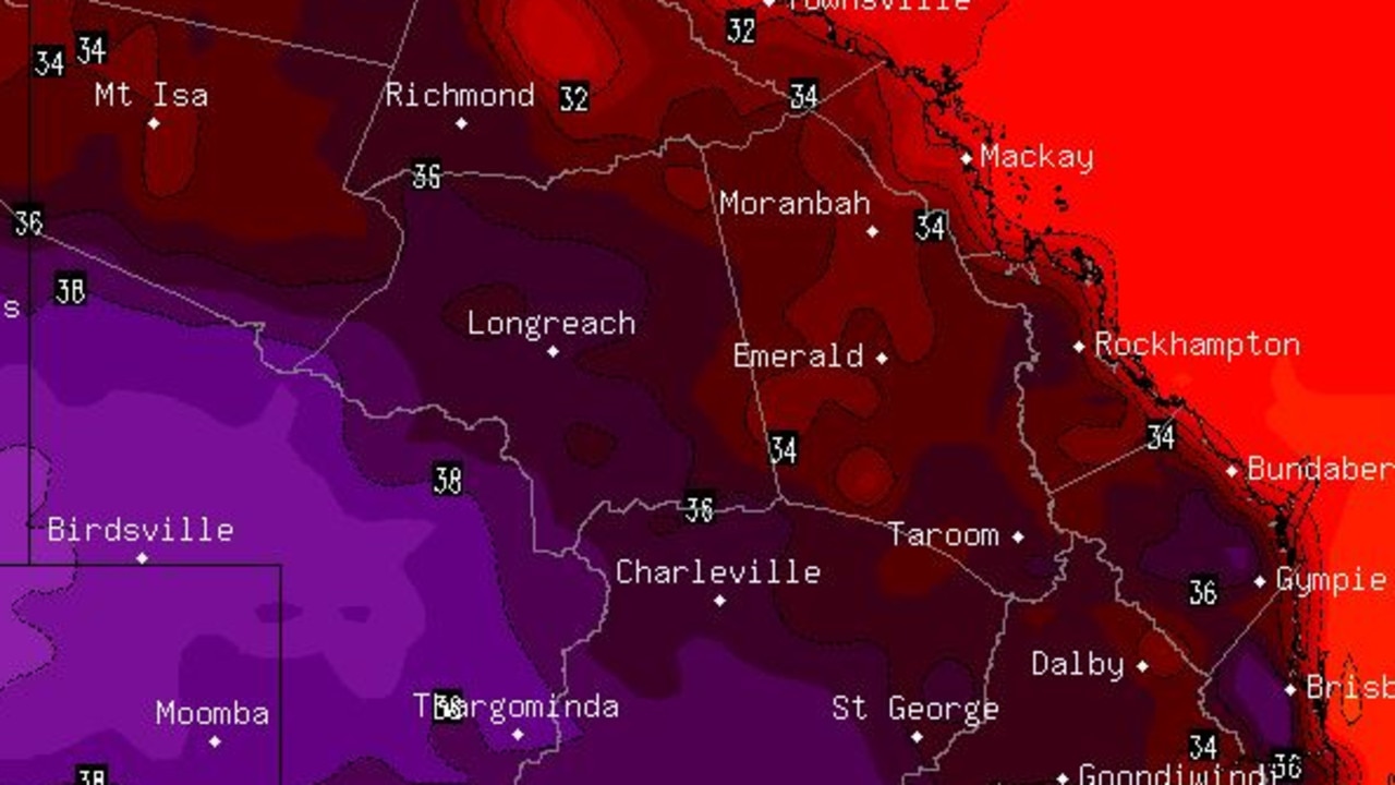 Brisbane weather Autumn heatwave to push temperatures to 37C The