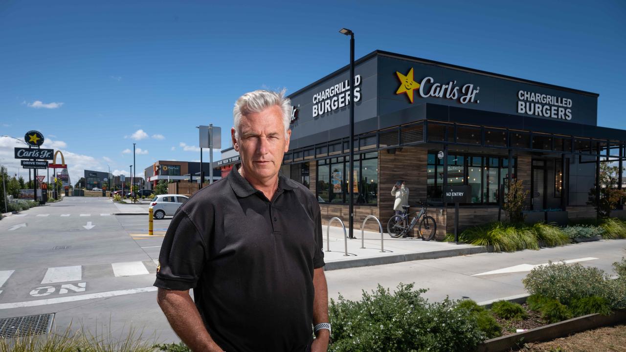 Franchisee of Carl's Jr Armstrong Creek Mark Creelman. Picture: Brad Fleet