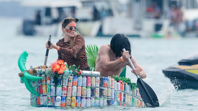 Events analysed as part of the research included the Darwin Lions Beer Can Regatta. Picture: Glenn Campbell