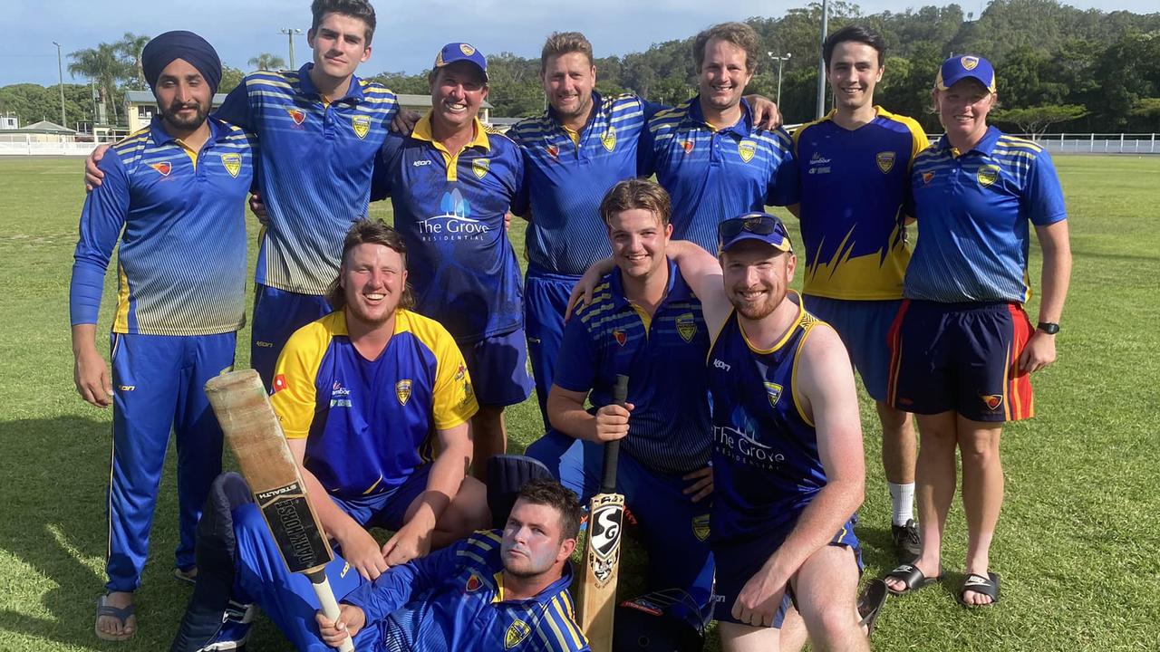 Nambour Cricket Club's Division 1 men's team. Picture: Facebook.