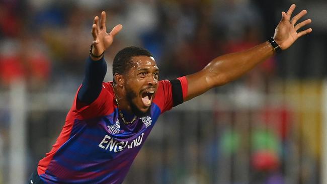 English import Chris Jordan will be steaming in for the Sixers in BBL11. Picture: Alex Davidson/Getty Images