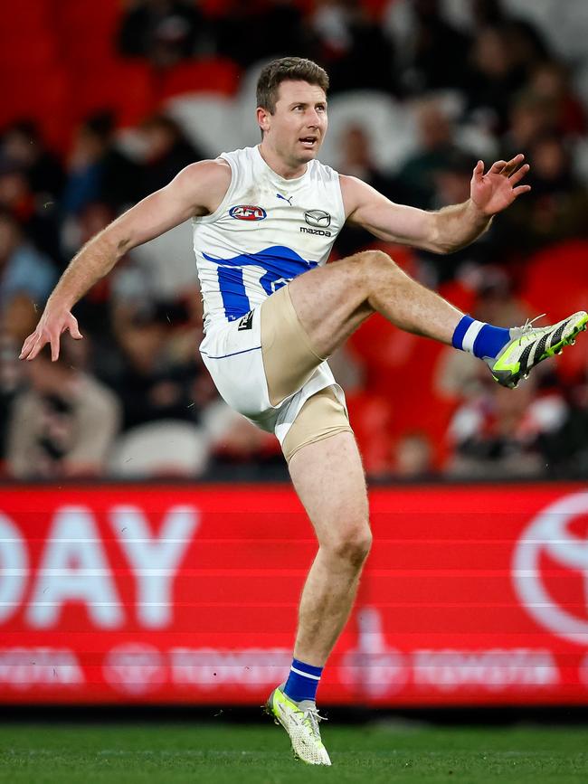 Liam Shiels plays for North Melbourne Football Club.