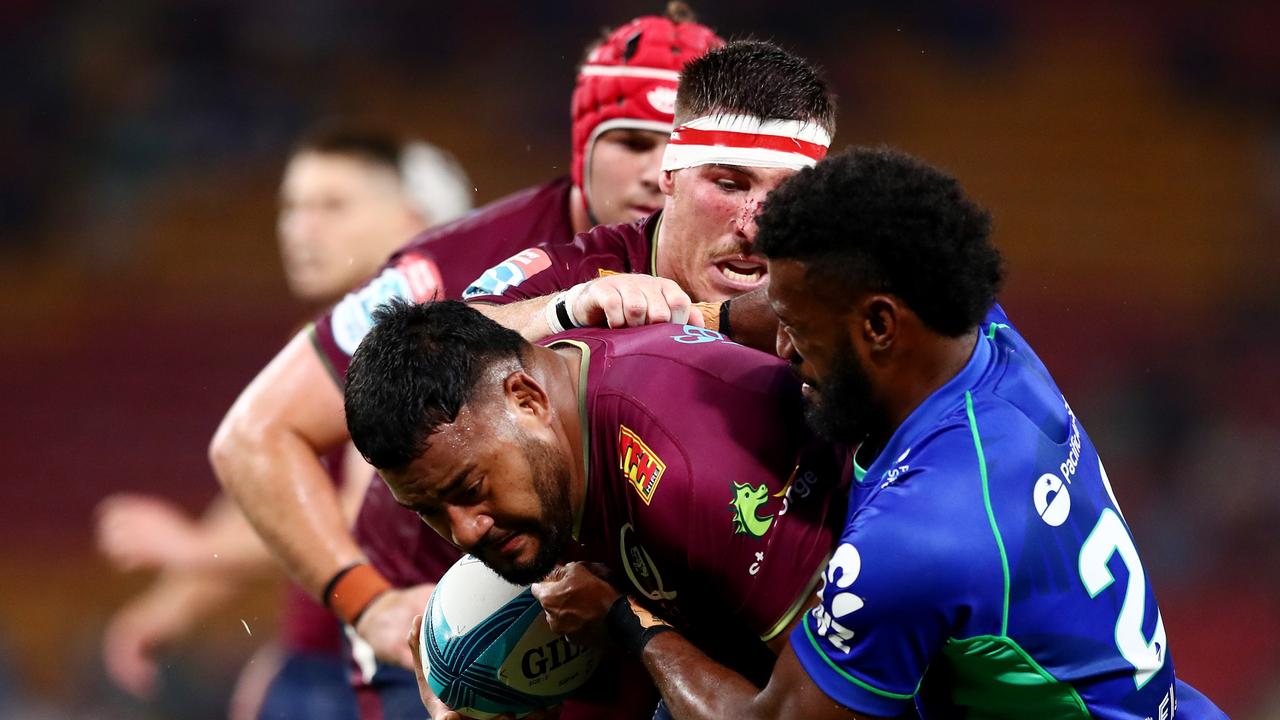 The Waratahs will have to nullify the power of Taniela Tupou. Picture: Chris Hyde/Getty Images