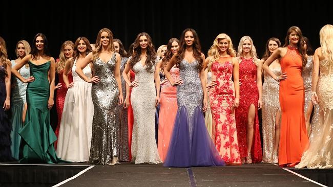 Miss Universe runway show and judging taking place at the Sofitel On Collins. Picture: Alex Coppel. 