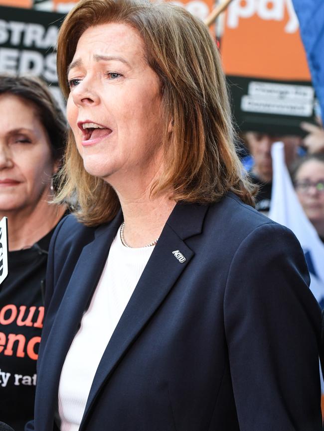 ACTU President Michele O'Neil. Picture: AAP