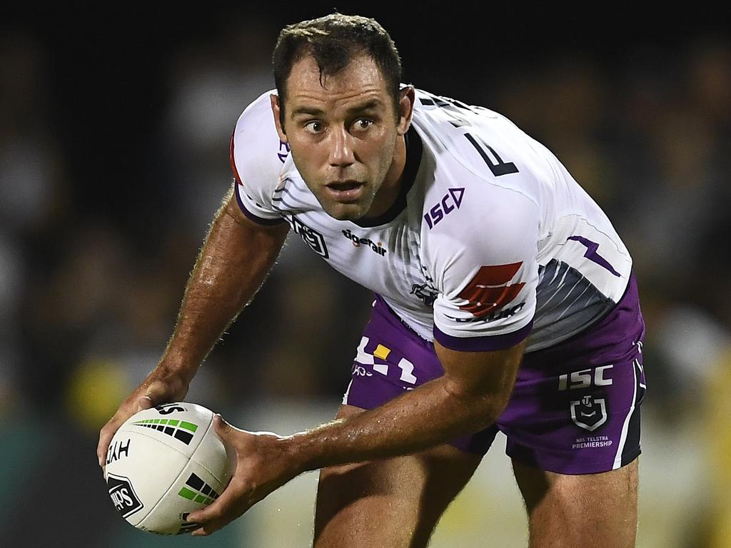 Wily veteran Cameron Smith of the Storm. Picture: Ian Hitchcock/Getty Images