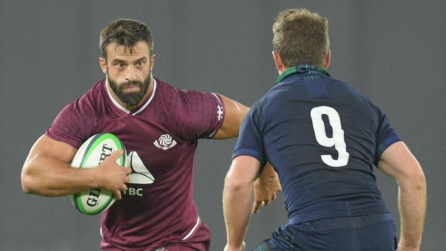 Georgia’s David Kacharava will be hoping to show the improvement in his country’s rugby at the World Cup. Picture: Levan Verdzeuli/Getty Images