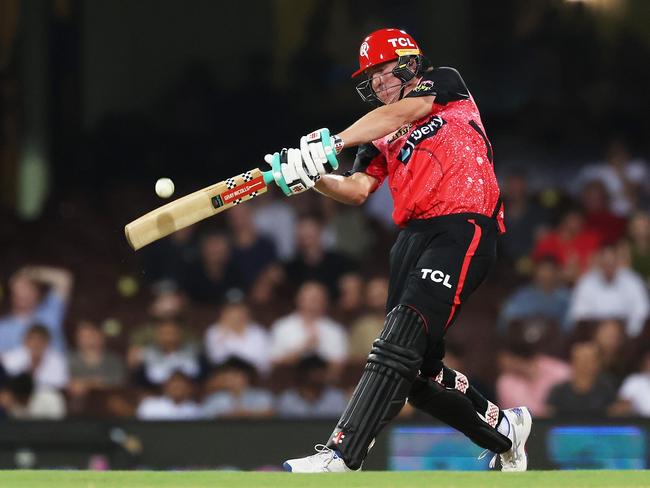 Will Sutherland os locked in for the Renegades, who are chasing Jason Behrendorff and Brendan Doggett. Picture: Getty Images