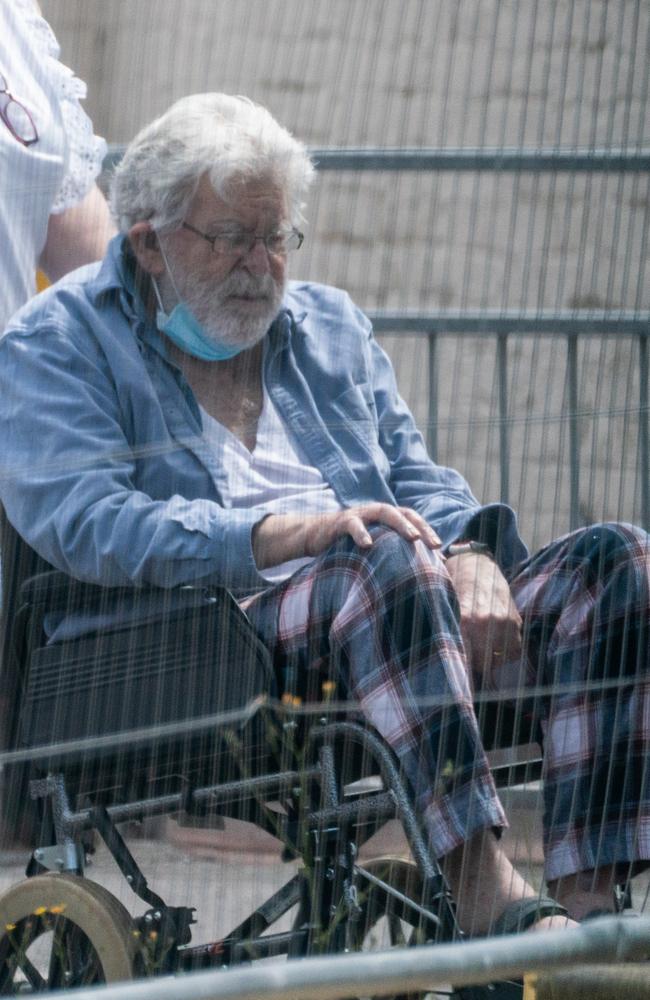 Rolf seen on June 15, 2022 - the last known photos of him in public. Picture: Splash News/Media Mode