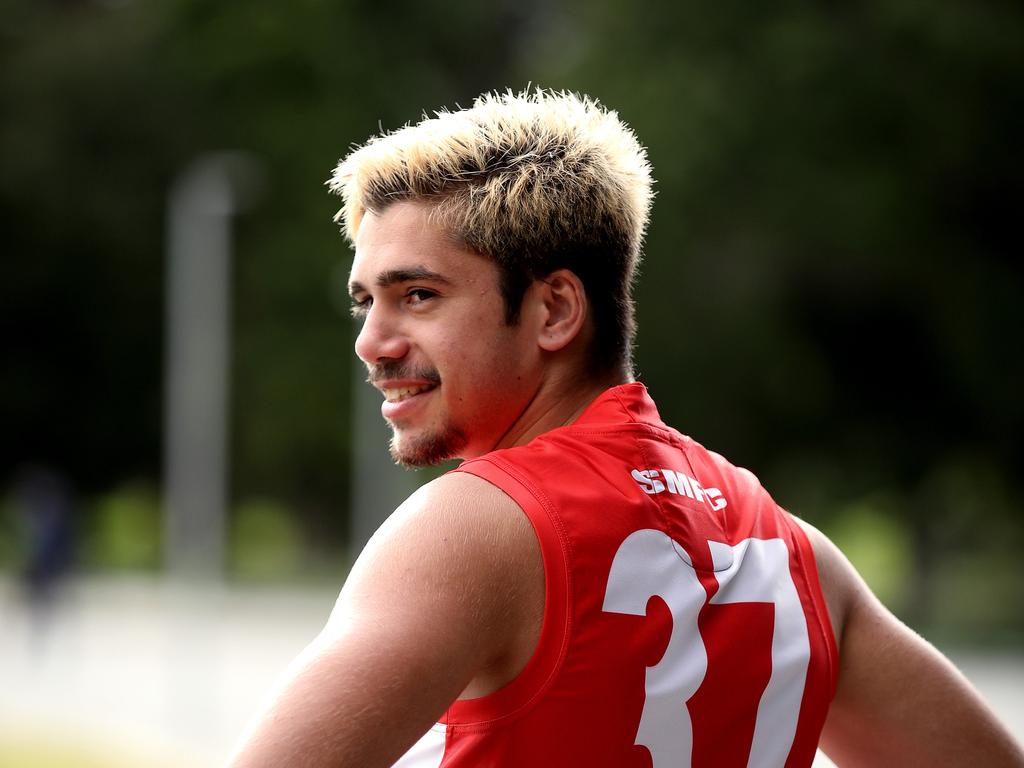 Sydney Swans rookie Elijah Taylor.