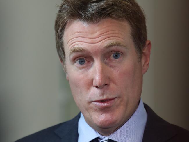 Attorney-General Christian Porter at Parliament House in Canberra.