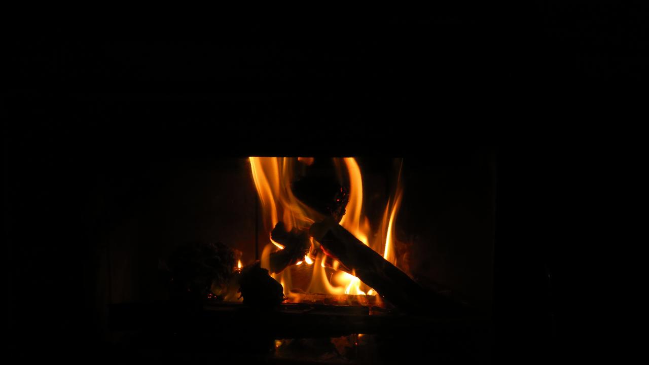 The fireplaces at Eungella Cabins have been humming to keep guests warm. Picture: Contributed