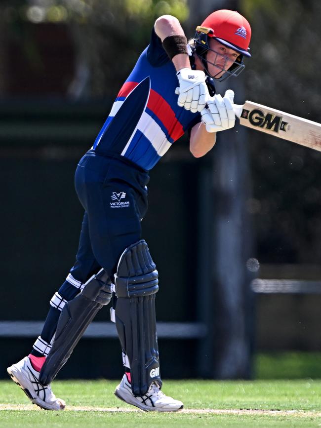 Dylan Brasher in action for Footscray. Picture: Andy Brownbill