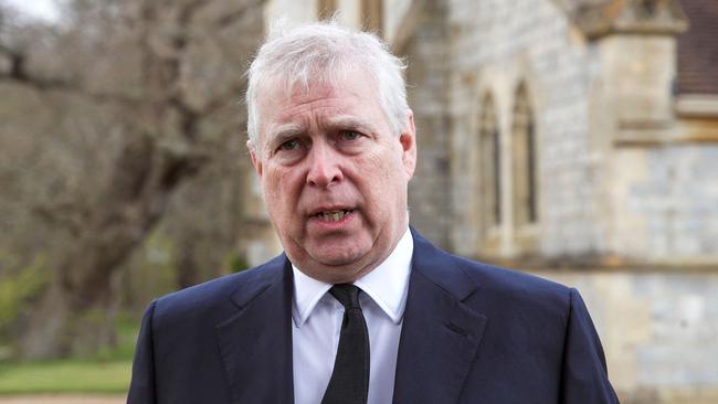 Britain's Prince Andrew claims he would have worn a full suit to go out. Picture: Steve Parsons / POOL / AFP.