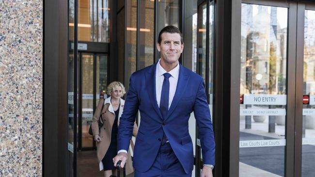 A drawn-out fight over costs in Ben Roberts-Smith’s defamation case is ongoing. Picture: NCA NewsWire / David Swift