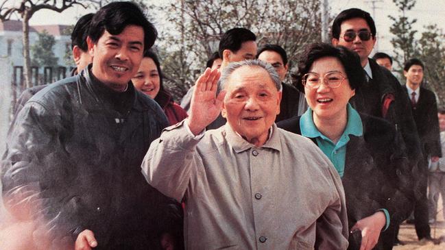 Former Chinese leader Deng Xiaoping who passed away aged 92 in February 1997.