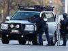 Rodney Clavell - Police in a stand off situation in the heart of Adelaide for Clavell. photo Tait Schmaal.