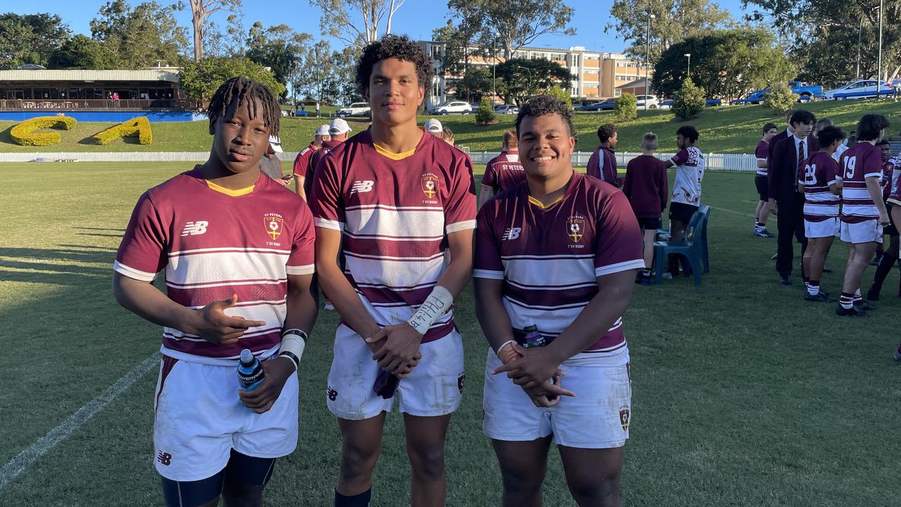 St Peters Lutheran College players reflect on the win.