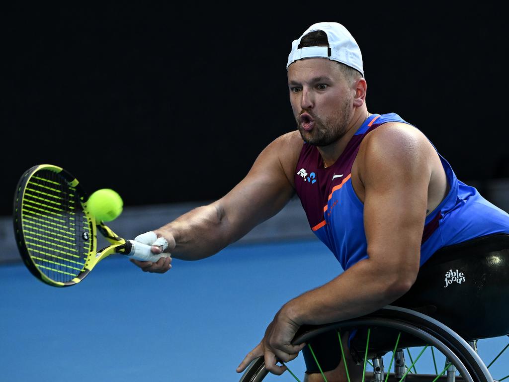 “It took me 28 years to feel worthy of my disability, worthy of love,” said Dylan Alcott. Picture: Quinn Rooney/Getty Images