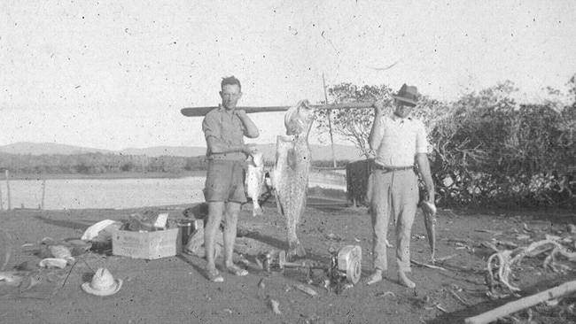 One of the hundreds of old photographs found by House Histories' Magnus Eriksson at Auchenflower at the weekend.