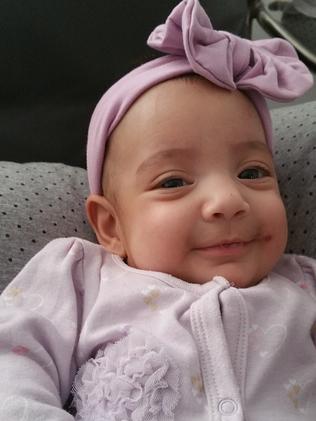 “She’s a real miracle,” her mum Voula Pappas says.