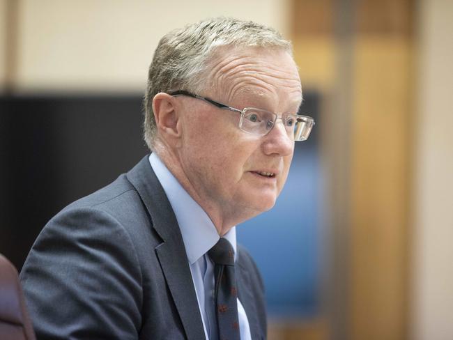 RBA Governor Dr Philip Lowe has faced calls to resign over his rates guidance, and has recently apologised. Picture: NCA NewsWire / Gary Ramage