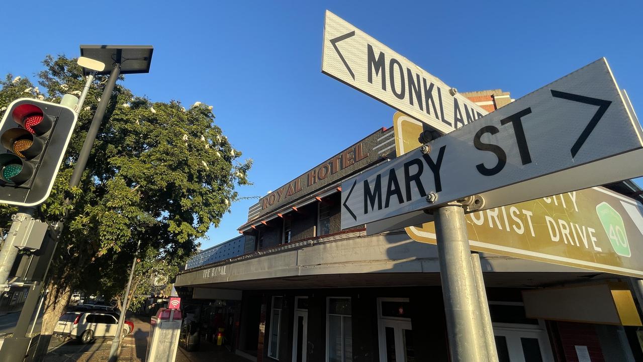 A teen had a harrowing experience on Mary St in Gympie midmorning with an older man. Picture: Christine Schindler