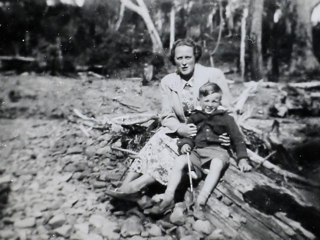 Charles with his Mother, Ella. While Ella Wooley was no fan of the monarchy, she could understand her son’s affinity with the old Motherland, given their family heritage.