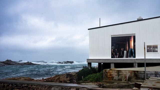 Waubs Harbour Distillery at Bicheno, Tasmania.