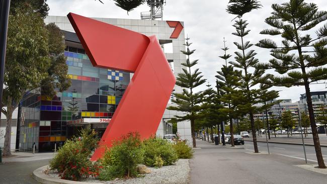 MELBOURNE, AUSTRALIA - NewsWire Photos OCTOBER 18TH, 2021: Exterior of Channel Seven, Docklands, Melbourne. Seven West Kerry Stokes-backed media firm Seven West is taking global convenience chain 7-Eleven to court to try to prevent the company from using 'SEVEN' branding. Picture : NCA NewsWire / Nicki Connolly