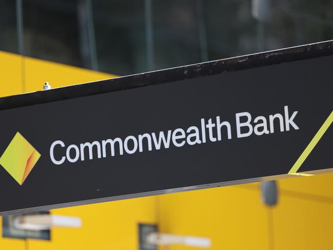 SYDNEY, AUSTRALIA - NewsWire Photos MARCH 30, 2023: A Commonwealth Bank sign at a branch on Liverpool Street in the Sydney CBD.Picture: NCA NewsWire / Damian Shaw