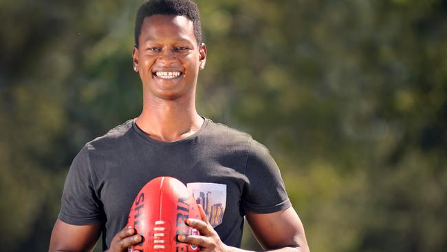 Nelly Yoa has claimed he has tried out for AFL clubs.