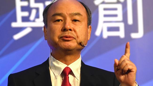 Masayoshi Son, Japan’s second-richest man, has called for the Olympics to be cancelled. Picture: AFP