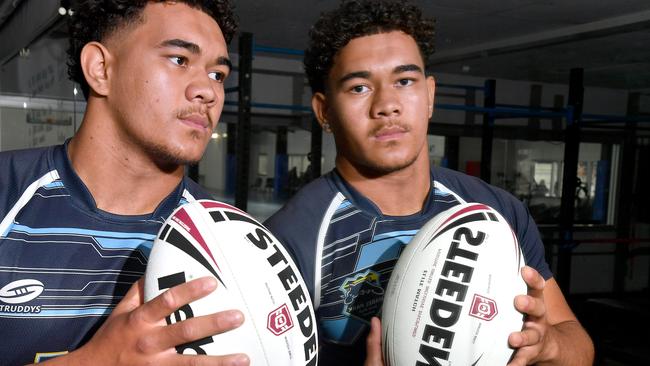 Elijah Keung Langer Trophy schoolboy rugby league players. Thursday May 2, 2024. Picture, John Gass