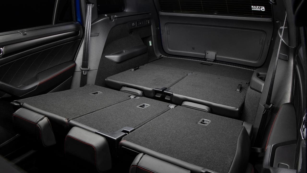 Drop all seats and the Skoda Kodiaq RS has an excellent load area.