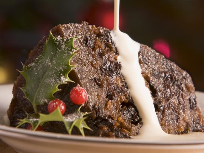 Christmas pudding, yum.