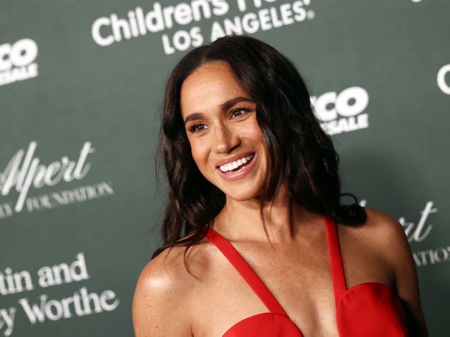 Meghan Markle during one of her recent solo appearances at the the 2024 Children’s Hospital Los Angeles Gala. Picture: Getty Images