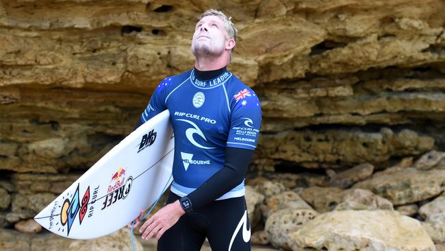 Mick Fanning ran out of steam at the end.