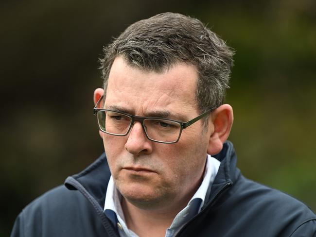 Awarding Daniel Andrews a Companion of the Order of Australia is pathetic. Picture: Tony Gough