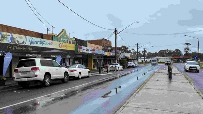 Woodburn's main street, post-bypass.