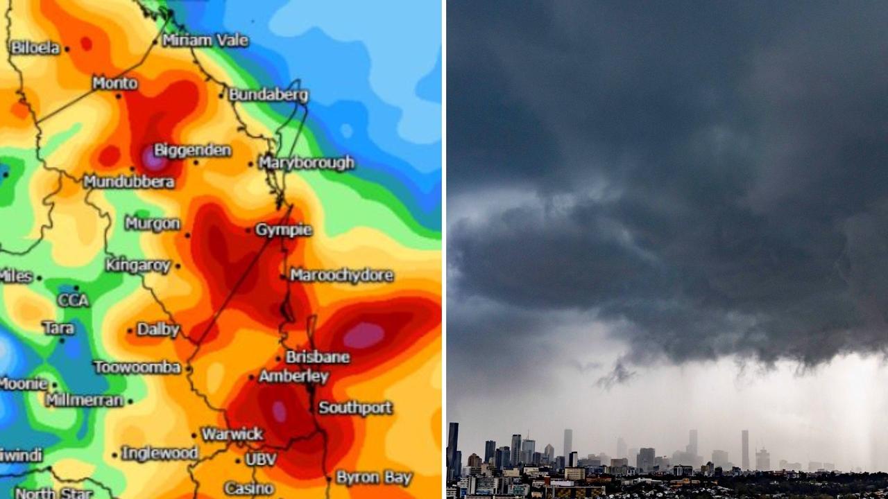 Tennis ball-sized hail, flash flooding: ‘Volatile’ storm threat for SEQ