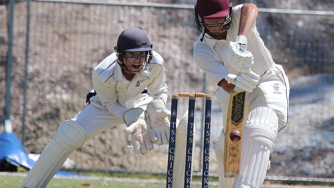 Round 1 of the GPS school cricket season. TSS v IGS Pic Mike Batterham