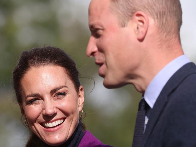 The couple were in fine form during a visit to Ireland. Picture: Getty Images