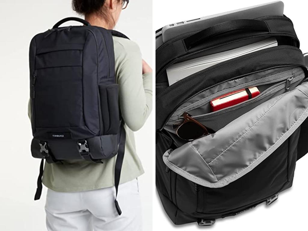 Timbuk2 Authority 28L Deluxe Backpack Black. Picture: Amazon Australia.