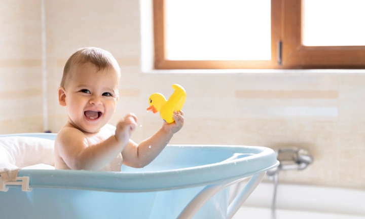 Target baby outlet bath chair