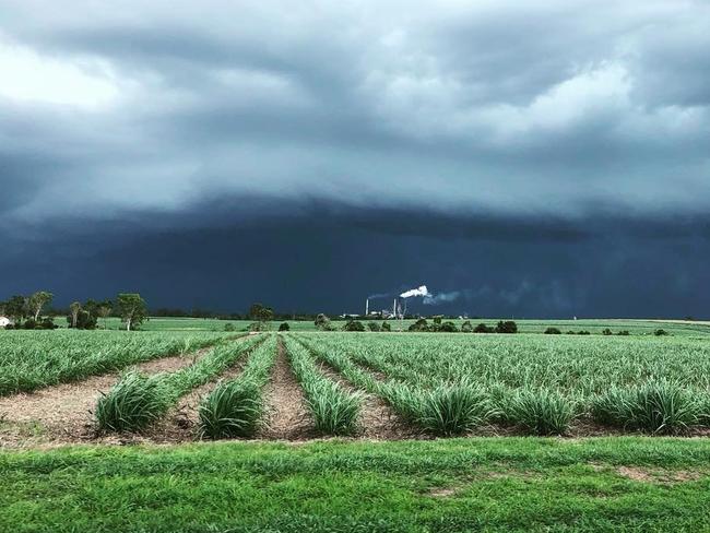 This week's storm over Mackay.